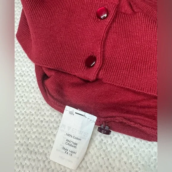 J. Crew Burgundy Women's Cardigan Size S - Picture 6 of 9